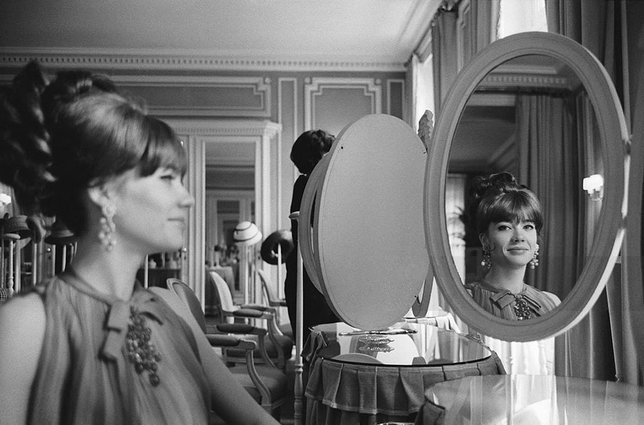 Sixties — Françoise Hardy Invited by Paris Match magazine to...