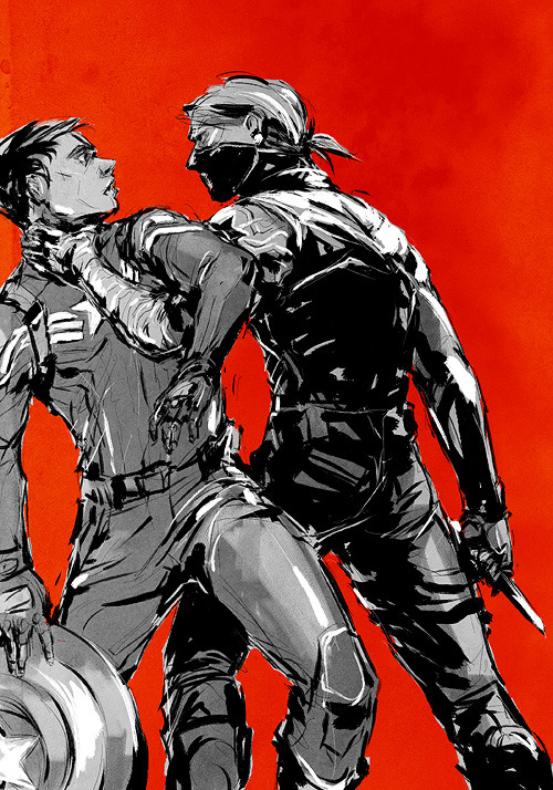 stereowire:oops it’s more of that au nobody enjoys where steve is the winter soldierholy shit the in