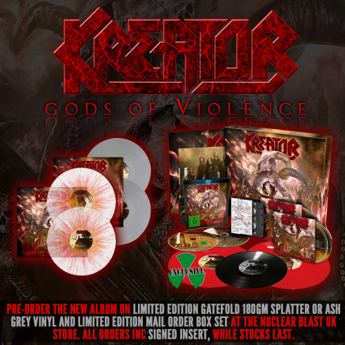 nuclearblastuk - Kreator - ‘Gods Of Violence’ - out January...