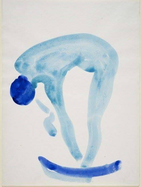 sophi-aubrey Blue Nude, 1918 Georgia O'Keeffe