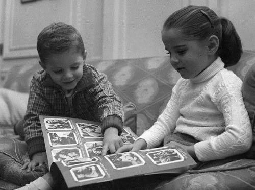 franciegummstarstruck: Lorna and Joey Luft photographed circa. 1957