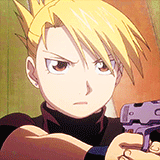 tachikomas:  9 Gifs Per Episode of FMA: B ღ Riza Hawkeye, episode 19          