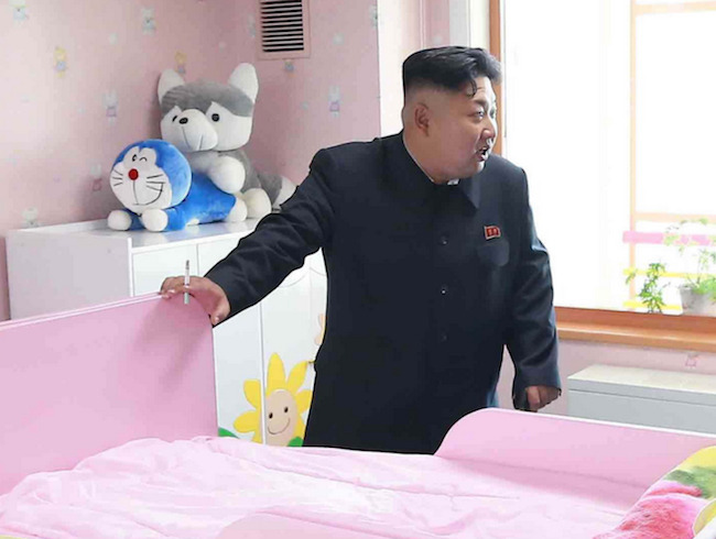 Kim Jong-un Gets Photobombed by Two Stuffed Animals Doing Butt Stuff
Either Kim Jong-un suddenly developed a sense of humor, or someone’s getting executed.