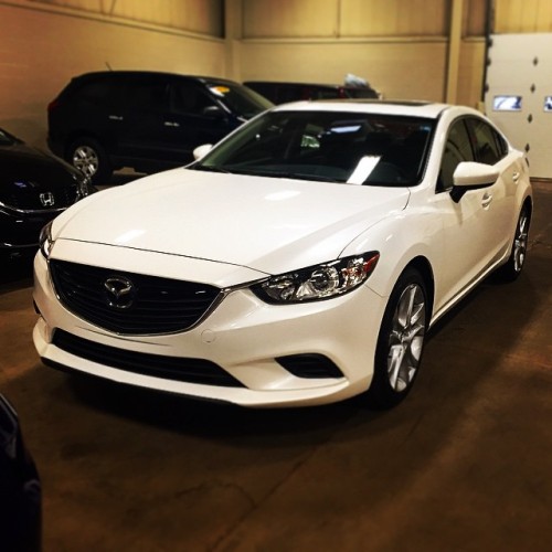 Adrienne got a whip! #zoomzoom #mazda6