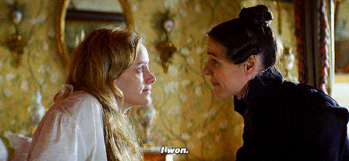 iredreamer:I sat with Miss Parkhill at breakfast, during which we had a very polite skirmish about w