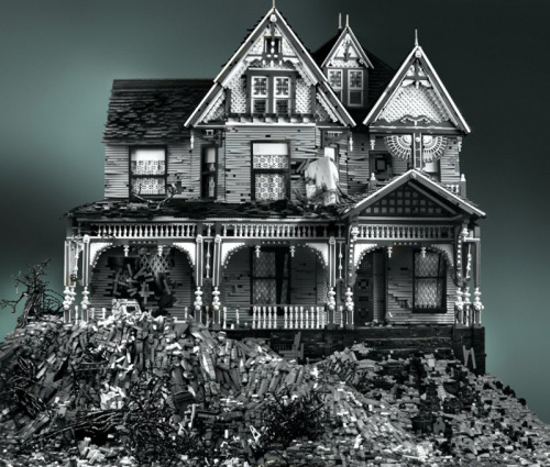 likeafieldmouse:  Mike Doyle - Abandoned Lego Houses (2011) 