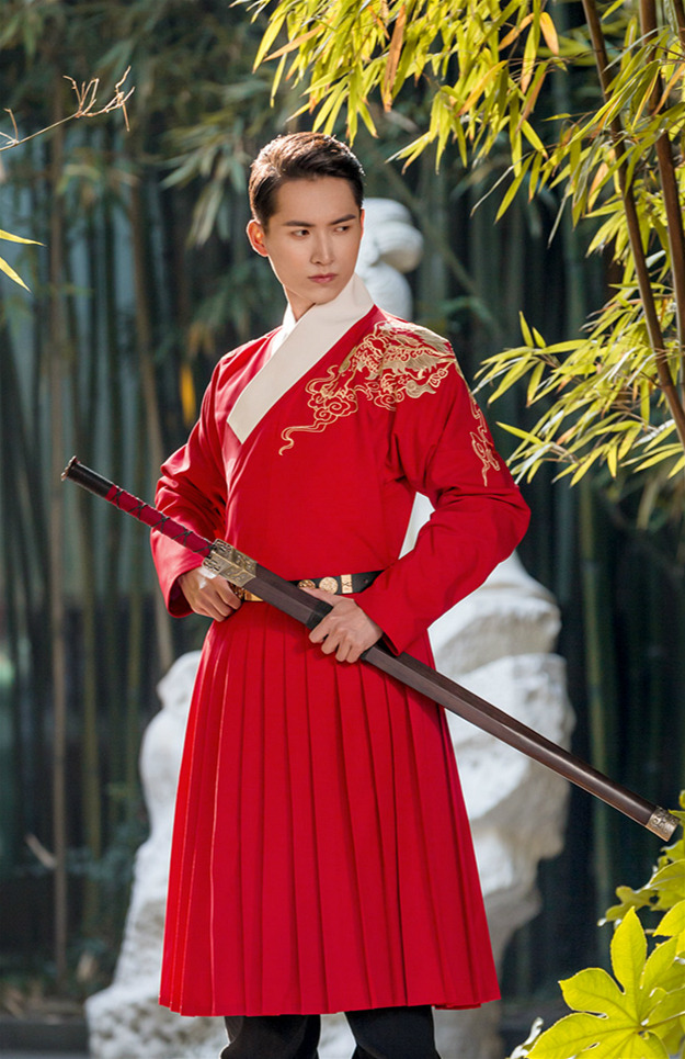 changan-moon: Traditional Chinese hanfu for man by 重回汉唐