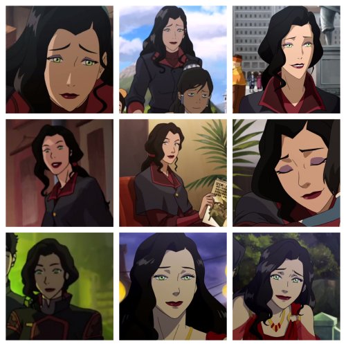 knobcone: Asami + smiling because of Korra adult photos