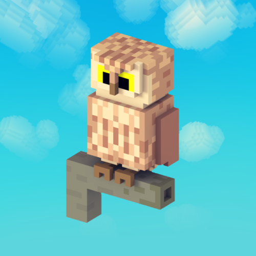 Voxel owls!