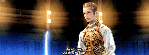 theimpetuousbrother:{final fantasy xii week}day five: favorite quote ► ‘We’ve secured an Atomos. Com