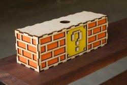 retrogamingblog:Super Mario Bros Brick Lamp made by TheBKPK