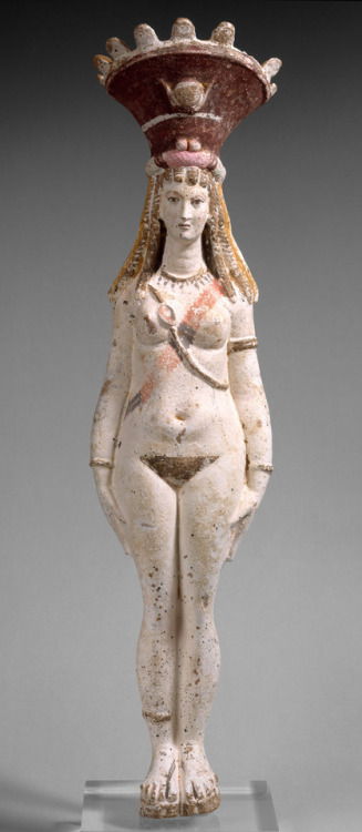 theancientwayoflife:~ Figure of Isis-Aphrodite. Period: Roman Period Date: A.D. 2nd centur