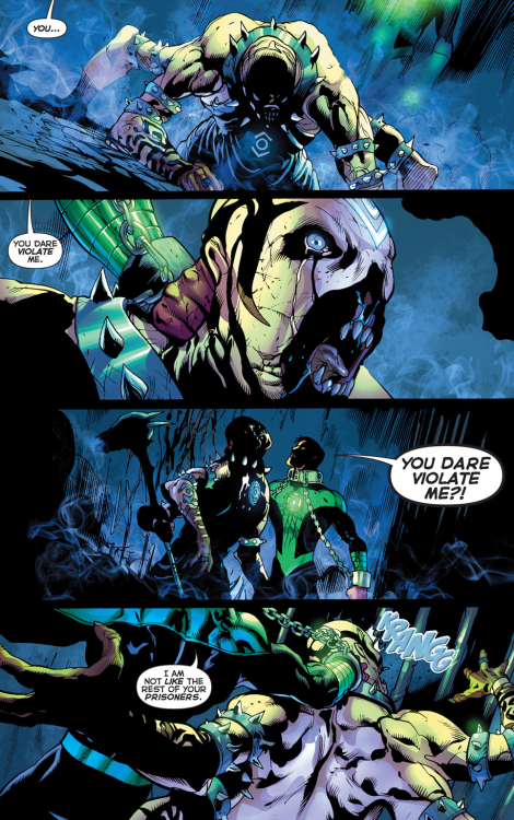 why-i-love-comics:Green Lantern #8 - “The Secret of the Indigo Tribe II” (2012)written by Geoff John