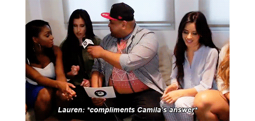 camilajauregui-blog:Camren being cute af