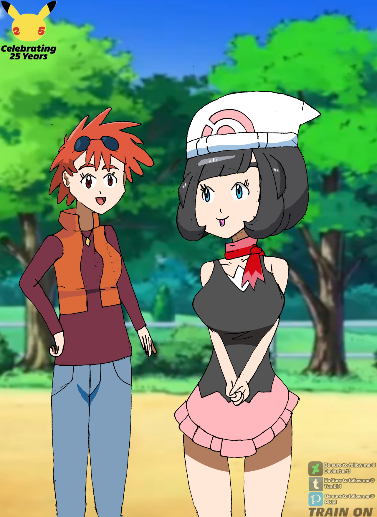 Pokemon Zoey And Kenny Pokemon Zoey And Kenny