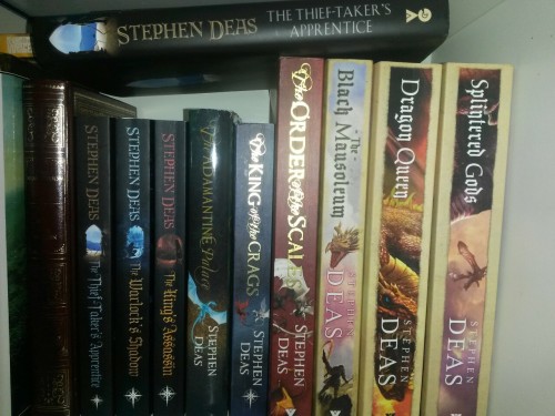 pineapple-lord:Stephen Deas is my favourite author (or tied with Derek Landy) and he is ridiculously