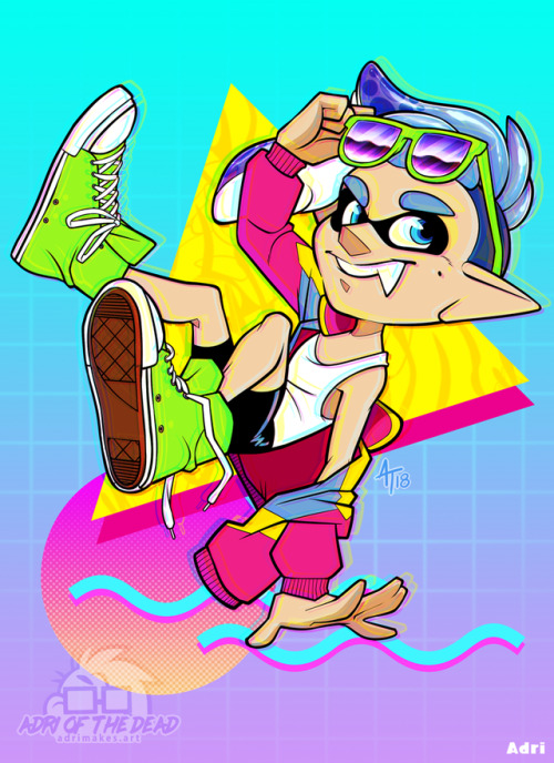 The @artistsininkopolis splatsona zine is live so now I can post my finished piece! View the zine he