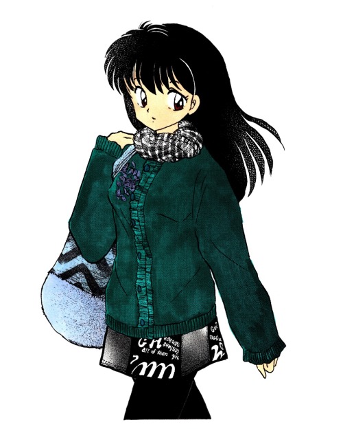 kagomeforever: Manga colored by Kalene A. @colorfullykalene  This is my very late InuVember Day 1.  