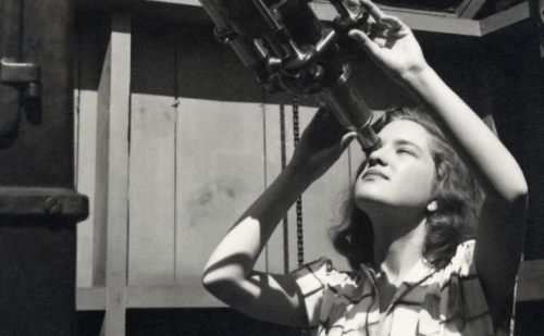 fuckyeahhistorycrushes:Vera Rubin, born 1928, was the first woman to be awarded the Gold Medal of the Royal Astronomical Society since 1828. Pictured here during her undergrad at Vassar College, she went on to get a PhD in astronomy at Georgetown, after