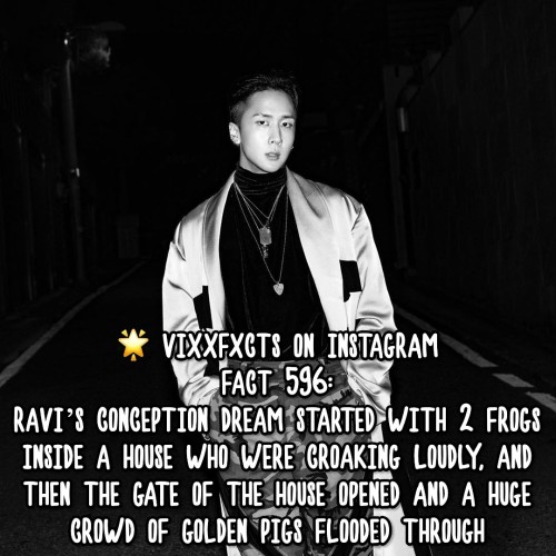 FACT 596:Ravi’s conception dream started with 2 frogs inside a house who were croaking loudly, and t