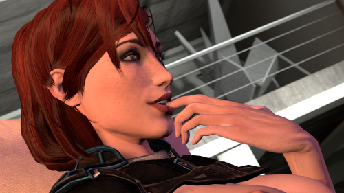 videogame-fantasies:  Slight things You can do to improve your work… So while i was scrolling thru my feed in my other blog i came across a pic that @Spamner recently did of Femshep (Second Picture Above). i liked the concept so i kinda wanted to recreate