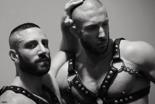 intheroughhouse:  For guys into leather, follow me at:intheroughhouse.tumblr.com