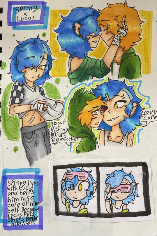Ive Almost Finished My Sketch Book Five Pages Left So Here Are Some Of My Favorite Spreads.