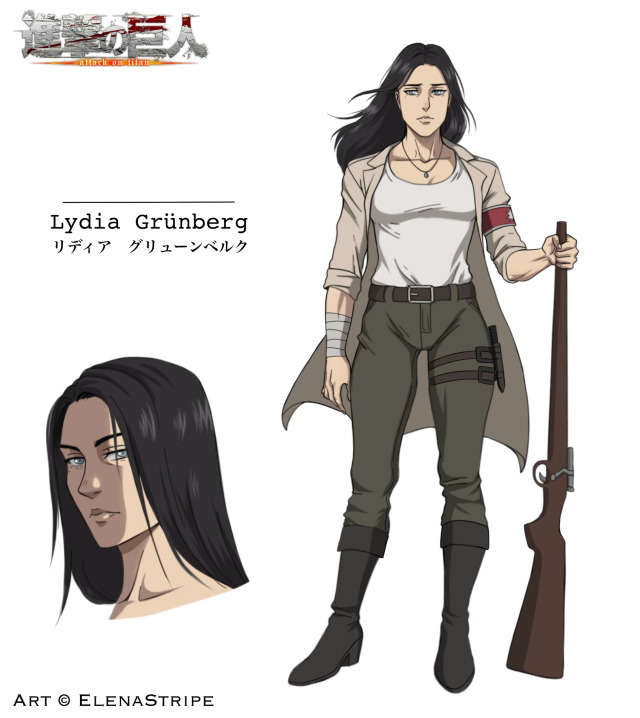 Shingeki no kyojin OC/attack on titan OC