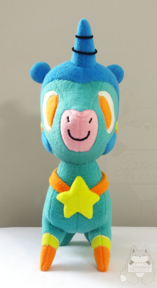 space unicorn plush