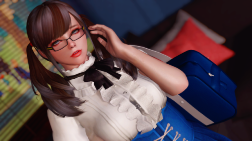 yeyebirdie:  Tetra ENB, Gomapero Mini Bikini & PeroLand, XN Piggy Outfit, ImoMegane Glasses, High Society. jrippergames AV Frames