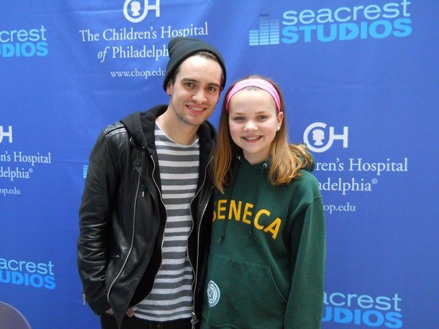 marchingclocks:  Brendon Urie, Lead Singer Of Panic! At the Disco, Visits Seacrest