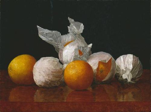 c-h-a-y-a: Current obsession – paintings of wrapped fruit William J. McCloskey ; Alberta Binfo