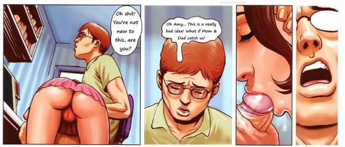 typicallyunique204:  Sister Catches Brother part 1 