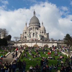 gigglyhuff:  Also went to sacre coeur  (at