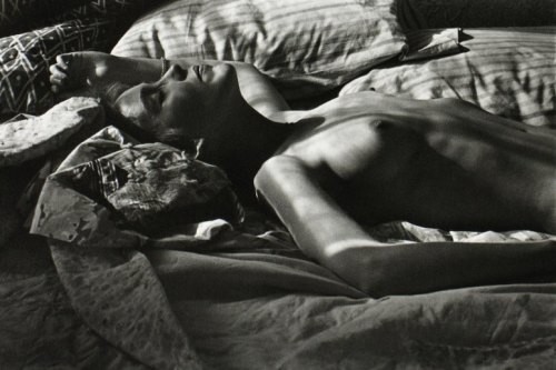 ofaida:Saul Leiter, nu couché, ca 1970