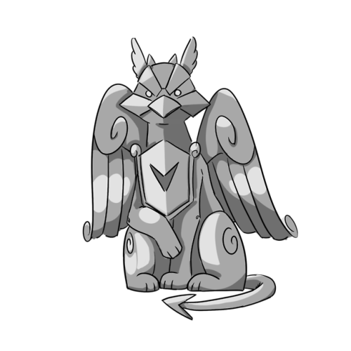Gargryph and gargryph-nucleon fusion from pokemon uranium