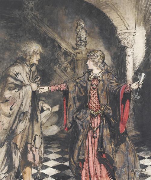 fleurdulys: Hynd Horn - Arthur Rackham