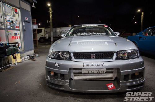 Nissan Skyline GT-R R33Oval Auto R33 Nissan Skyline - Highway to Hooning