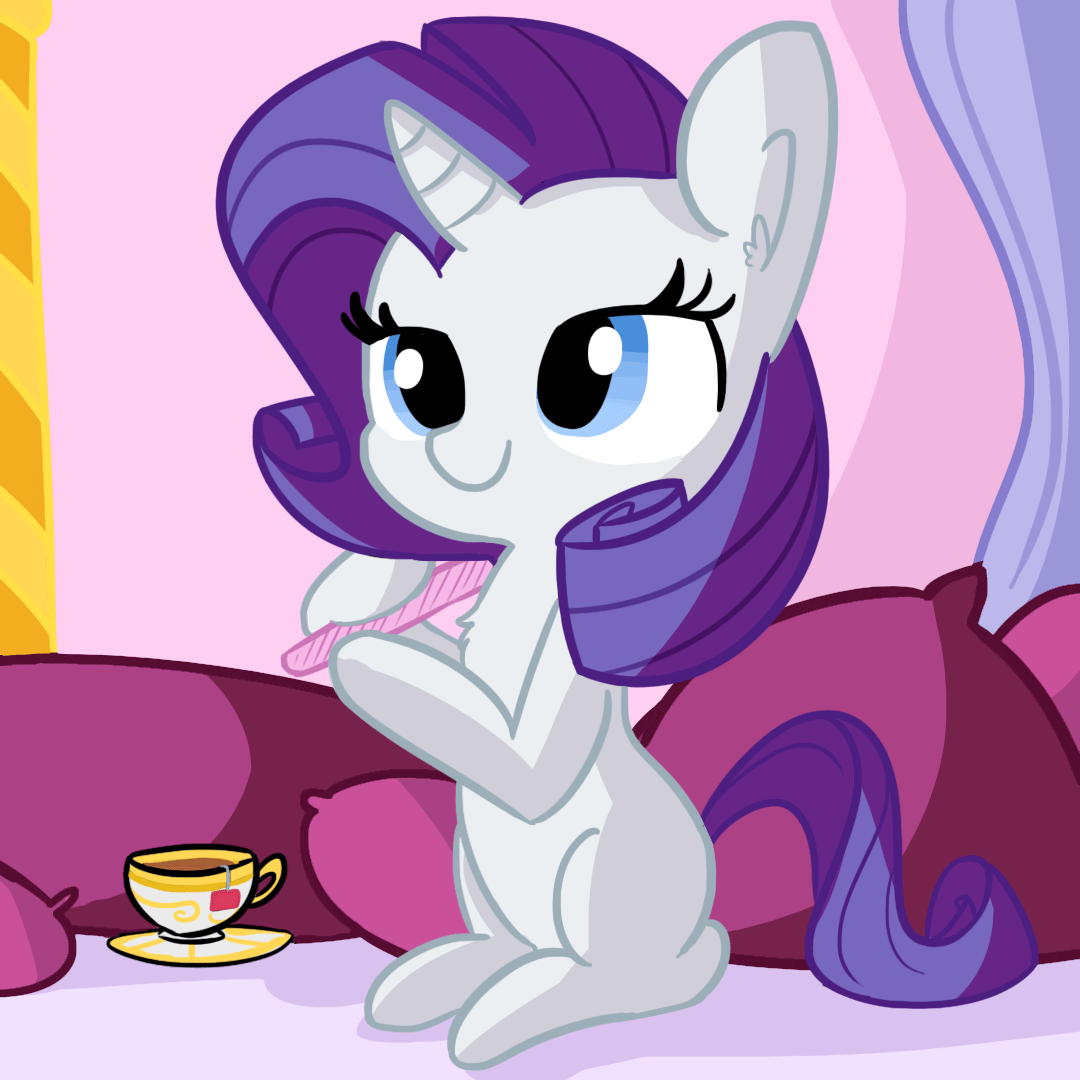 tjpones:Just Rarity maxin’ and relaxin’ =3