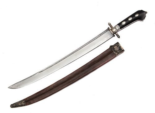 peashooter85: French hunting sword, early 19th century. from Helios Auctions