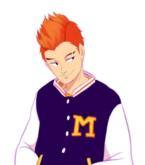 Ok, so more boys from @wearestarstuff618‘s college au(I hope you don’t mind I was very arbitrary wit