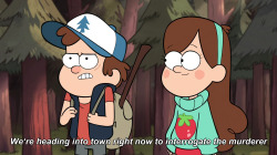 fromonesurvivortoanother:this is basically Gravity Falls in a nutshell