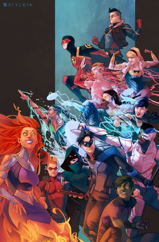 Teen Titans By Pryce14