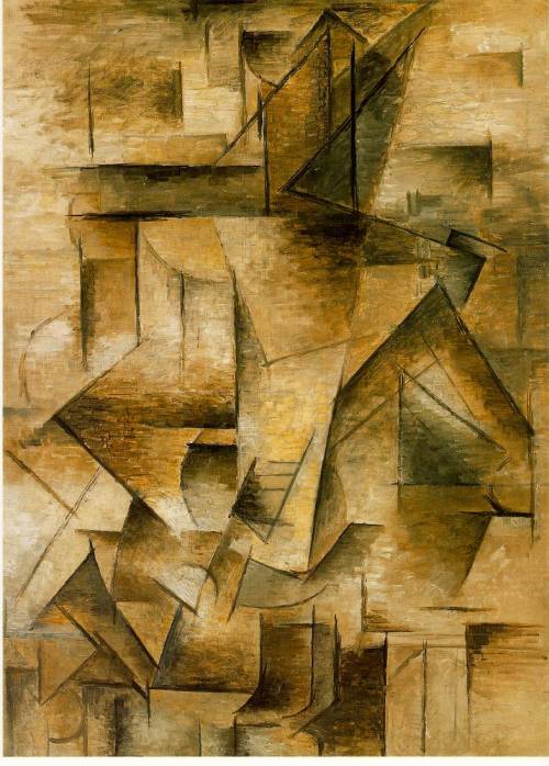 Pablo Picasso, Guitar Player, 1910.