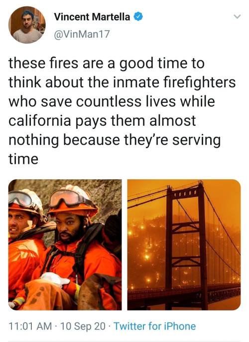 ropeandcoffee: https://www.cbsnews.com/news/california-bill-allows-inmate-firefighters-pursue-career-after-incarceration/