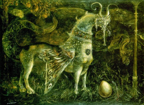 enchantedbook:“who art thou white face”Leonora Carrington