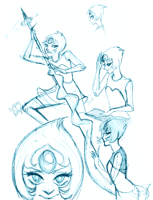 oneofthefruits:  Pearl doodles 