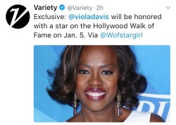 Blackmodel: Matt-Daddaryo: Viola Davis Will Be Honored With Hollywood Walk Of Fame’s