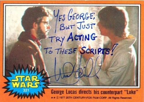 nkp1981:Mark Hamill’s autographs are hilarious Part 2 of the autographes: bit.ly/3CFiH