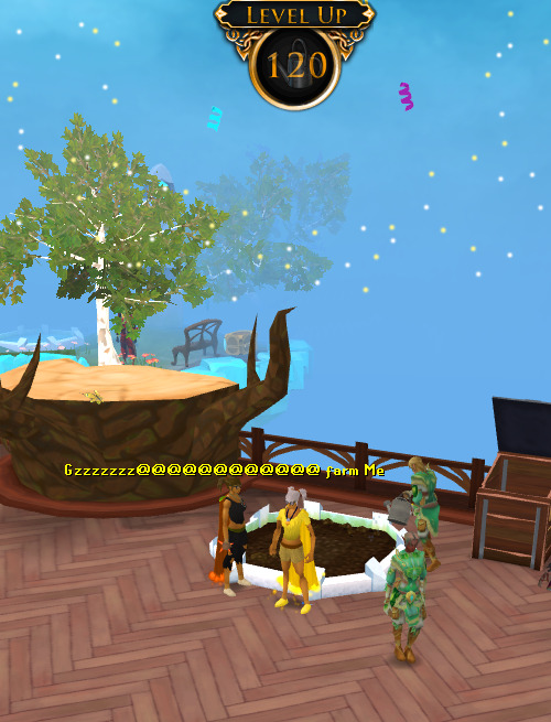 elijahrs: #5 120 farming shoutout to @stop-mary for getting 120 with me. Oh wait.